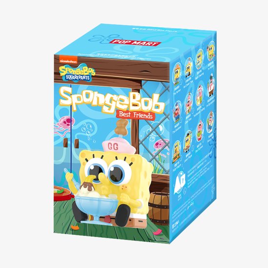 Pop Mart POP MART SpongeBob Best Friends Series Figuur - Blind Box - 1 Stuks Figuur