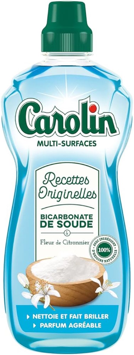 Carolin Multi-Surface allesreiniger Original bicarbonaat en citroenbloesem 1L
