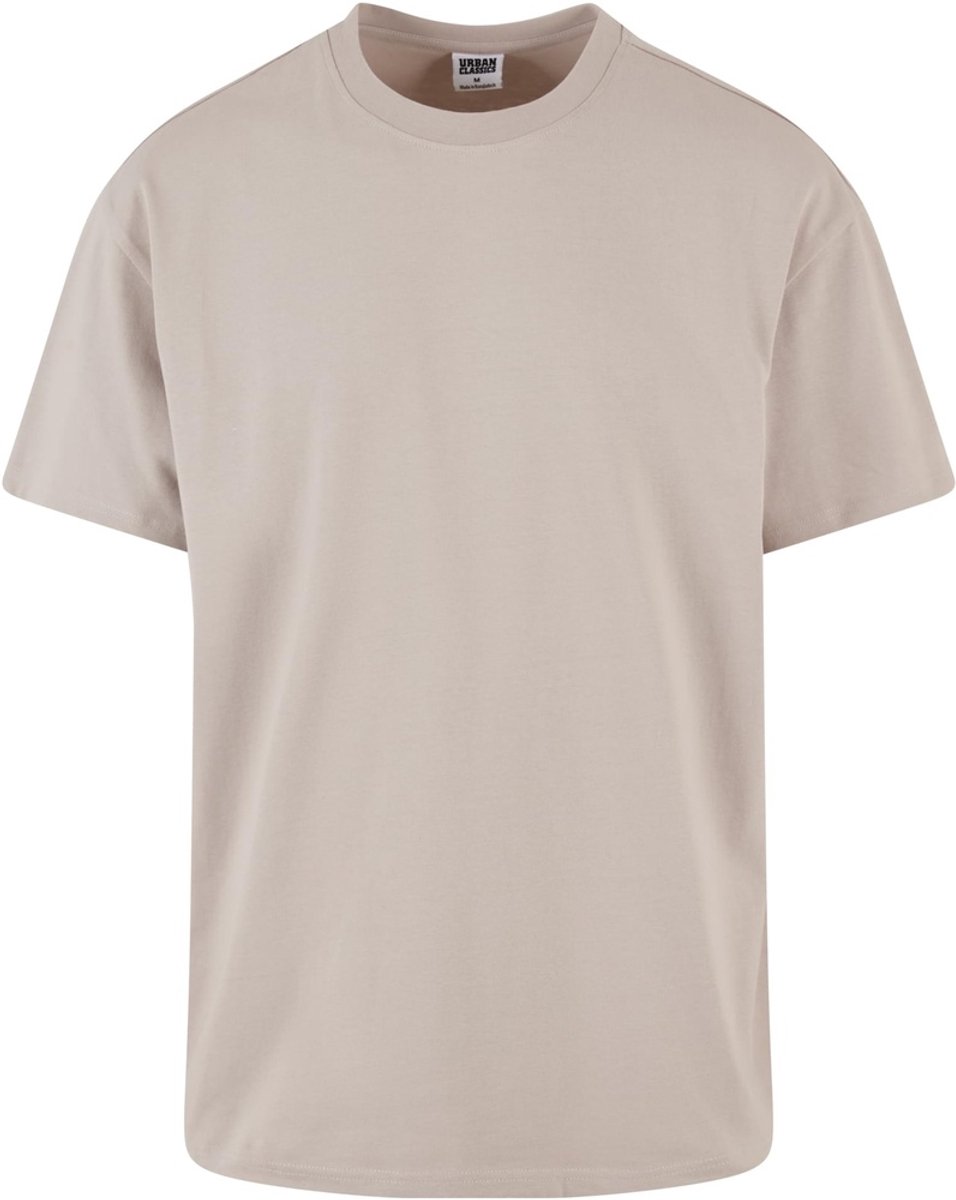 Urban Classics Heavy Oversized Heren T-shirt 4XL Gebroken Creme