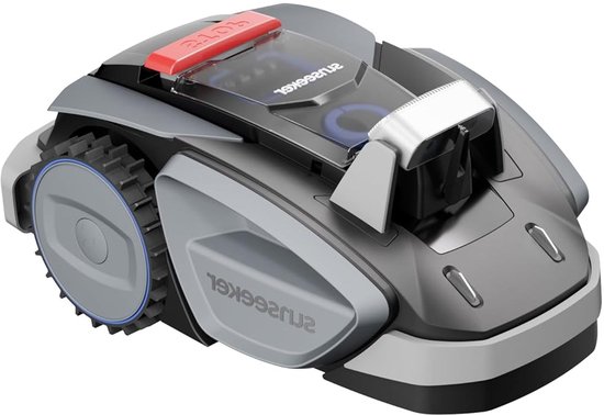 Robotmaaier zelfrijdend stil 18 cm maaibreedte helling tot 42% appbediening IPX5 regenbestendig gazon tot 1000 m²