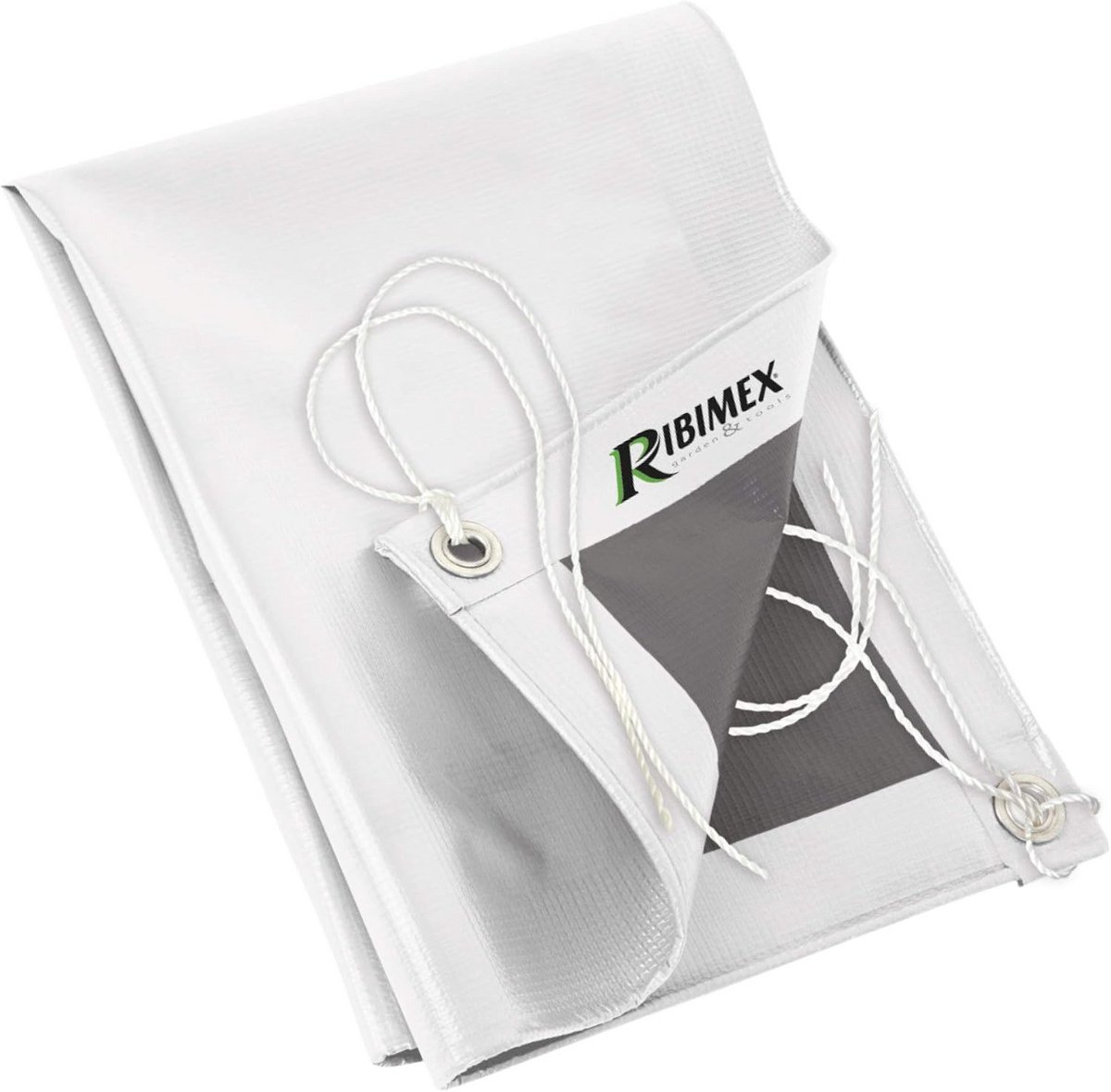 Sterk PVC Afdekzeil 5 x 8 Meter, 300g/m², Waterdicht en UV-bestendig