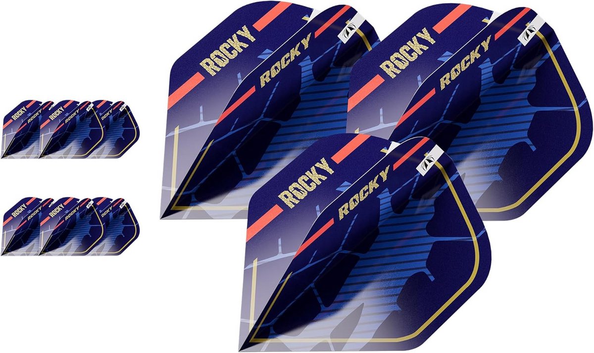 Professionele Dart Vluchten Multipack - Duurzaam 100-Micron Materiaal, Verkrijgbaar in No.2, No.6 & Ten-X Vormen