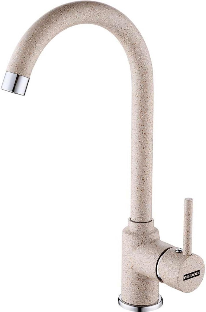 Keukenkraan Hoge Uitloop 35cm - Draaibaar met Keramisch Cartridge
