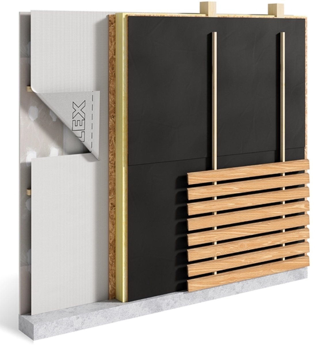 Dampopen Wandfolie Uv Best. Fassade 20 1.5X50mtr