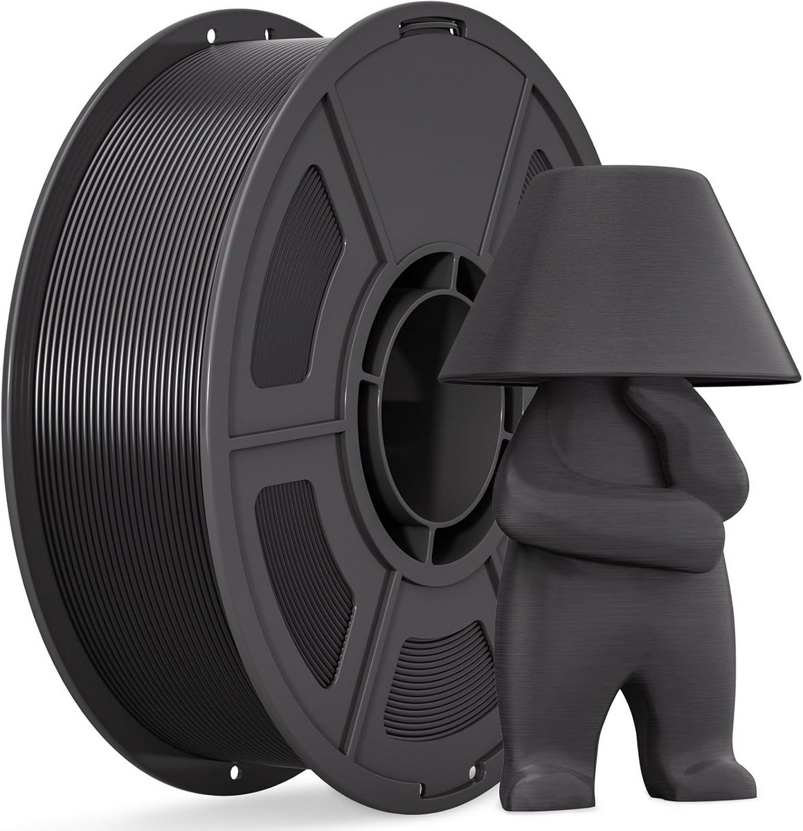 Zwart ASA 3D Printer Filament 1,75mm UV-bestendig voor Buitenprinters