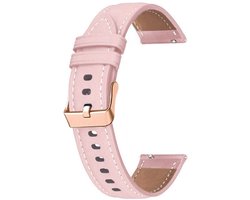 Go Go Gadget - Smartwatch bandje - Geschikt voor Garmin Venu 2s/3s, Vivoactive 4s, Forerunner 255s/265s, Huawei Watch GT 5 Pro/5/4 - 42mm/41mm - Rose goude gesp - Roze