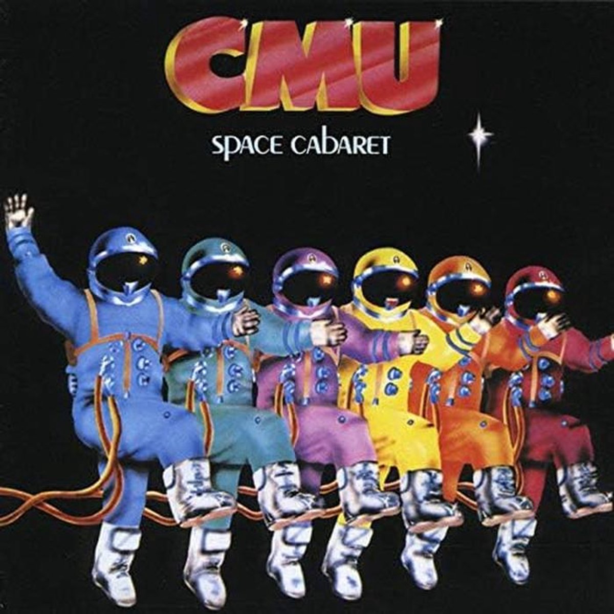 Sciencefiction Muziekalbum op Speciaal Papieromhulling