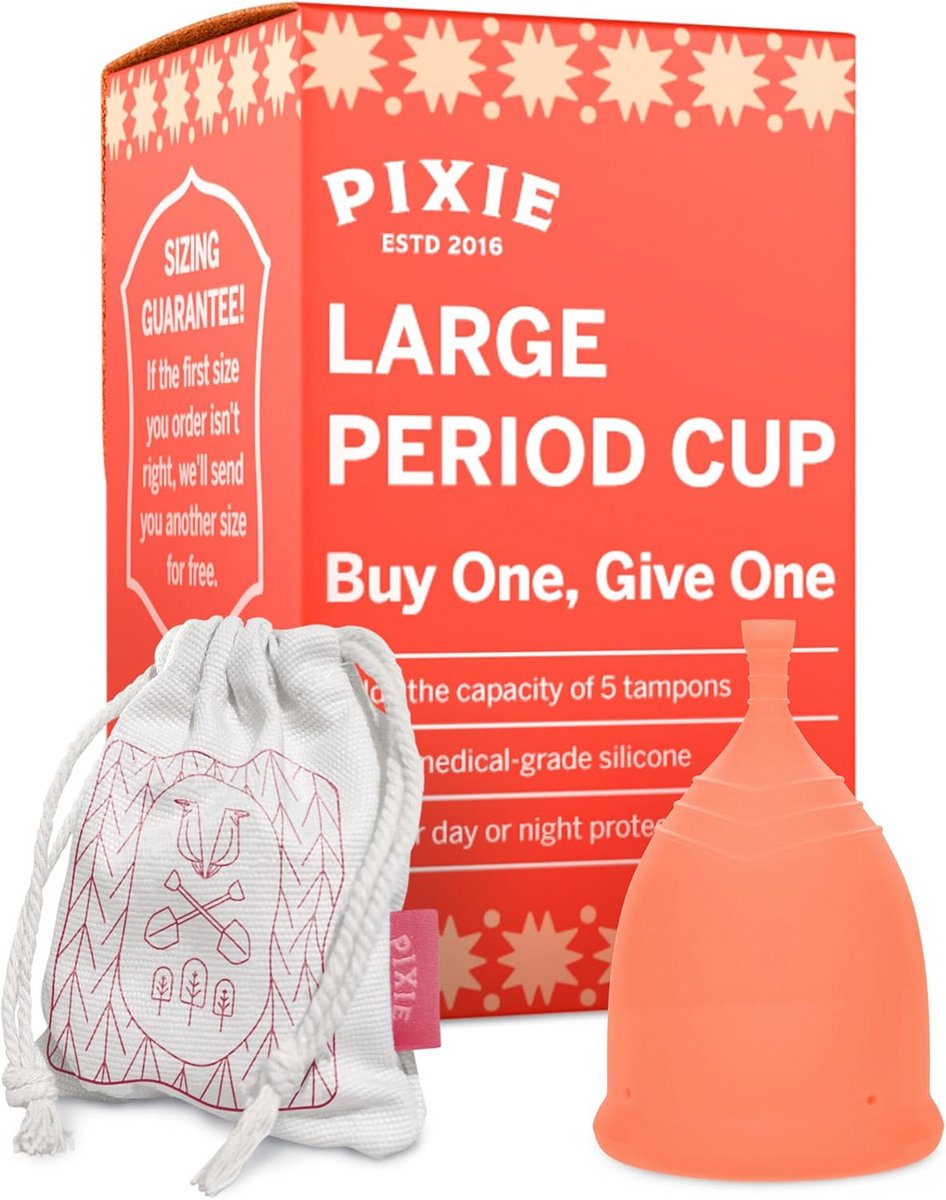 Menstruatie Cup Maat 1 voor Comfort en Gemak - Lekvrije Bescherming