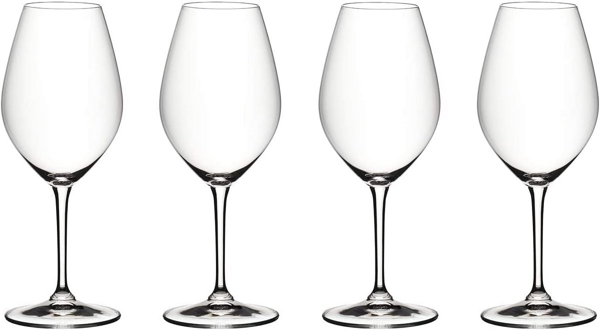 Set van 4 Riedel Wijnglazen - Mooie Glazen voor Wijn en Bier