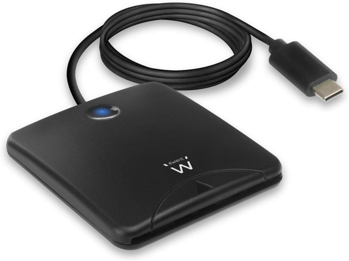 USB-C Smartcardlezer voor ID-kaart, Chipkaartlezer met PC/SC & EMV Compatibel