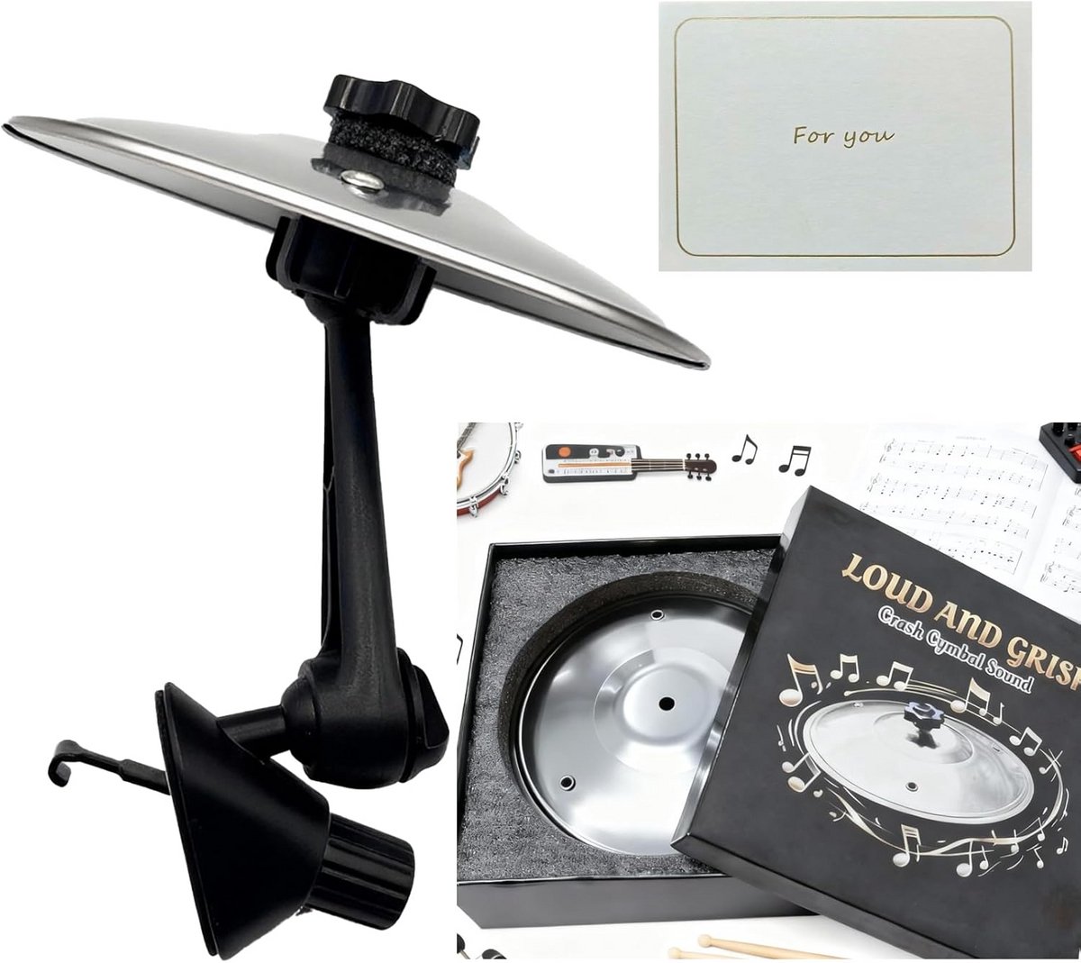 Mini Auto Drumstel Decoratie Cadeau voor Muziekfans