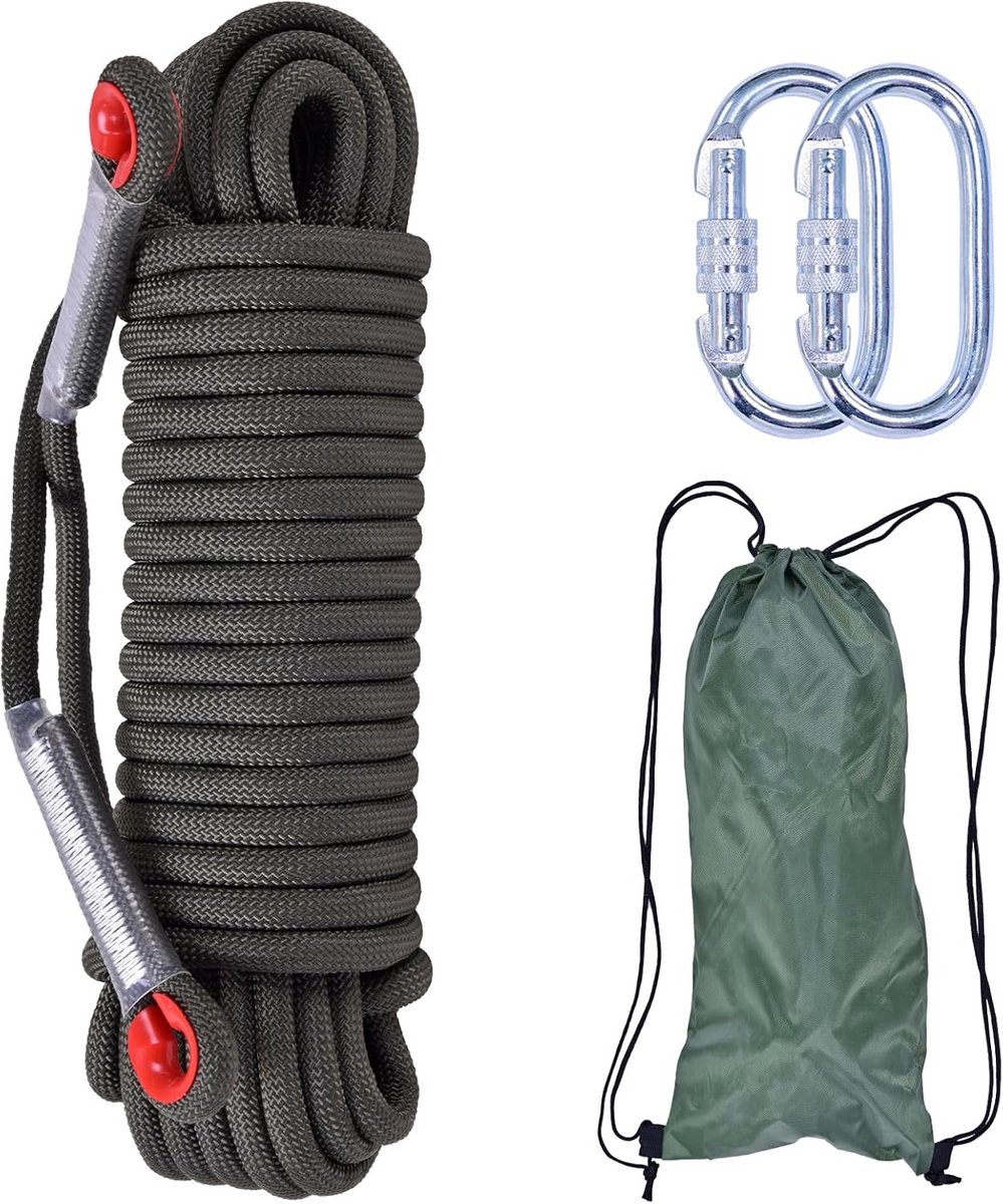 Sterk Multifunctioneel Klimtouw voor Camping, Outdoor en Noodsituaties - 10mm