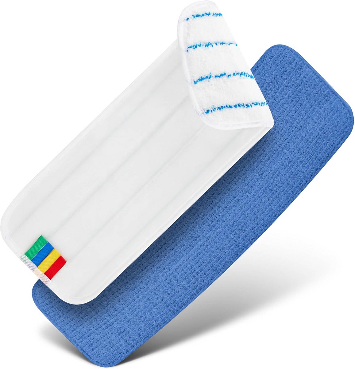 2-Pack Microvezel Vervangingsdoeken voor Dweil