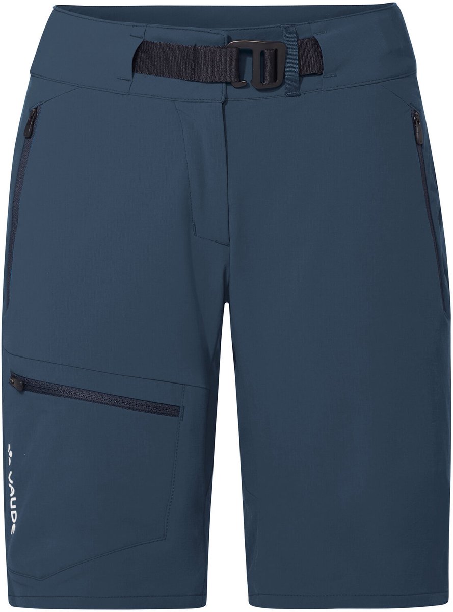 VAUDE Badile Shorts II, Outdoor Broek, Dames Outdoor Sportbroek, Winddicht, Softshell, Regular fit