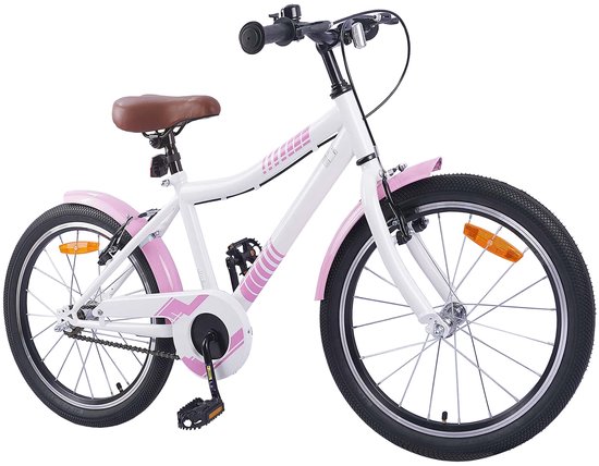 vidaXL - Kinderfiets - 24 - Inch - voor - 8-12 - jaar - oud - Licht - Roze van VidaXL — afbeelding 3