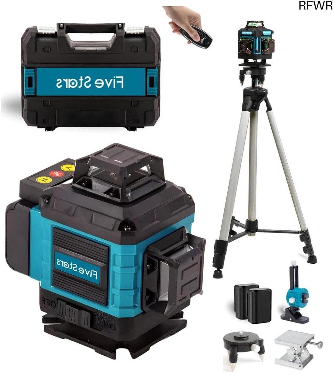 Kruislijnlaser met Statief - Bouwlaser - Lijnlaser Zelfnivellerend - Precisie