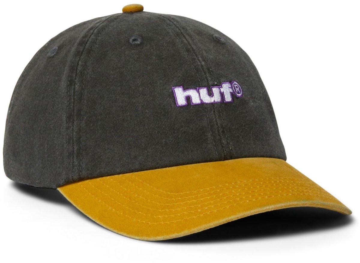 HUF Two Tone 89 Washed Panel Trend Caps / Skate Zwart