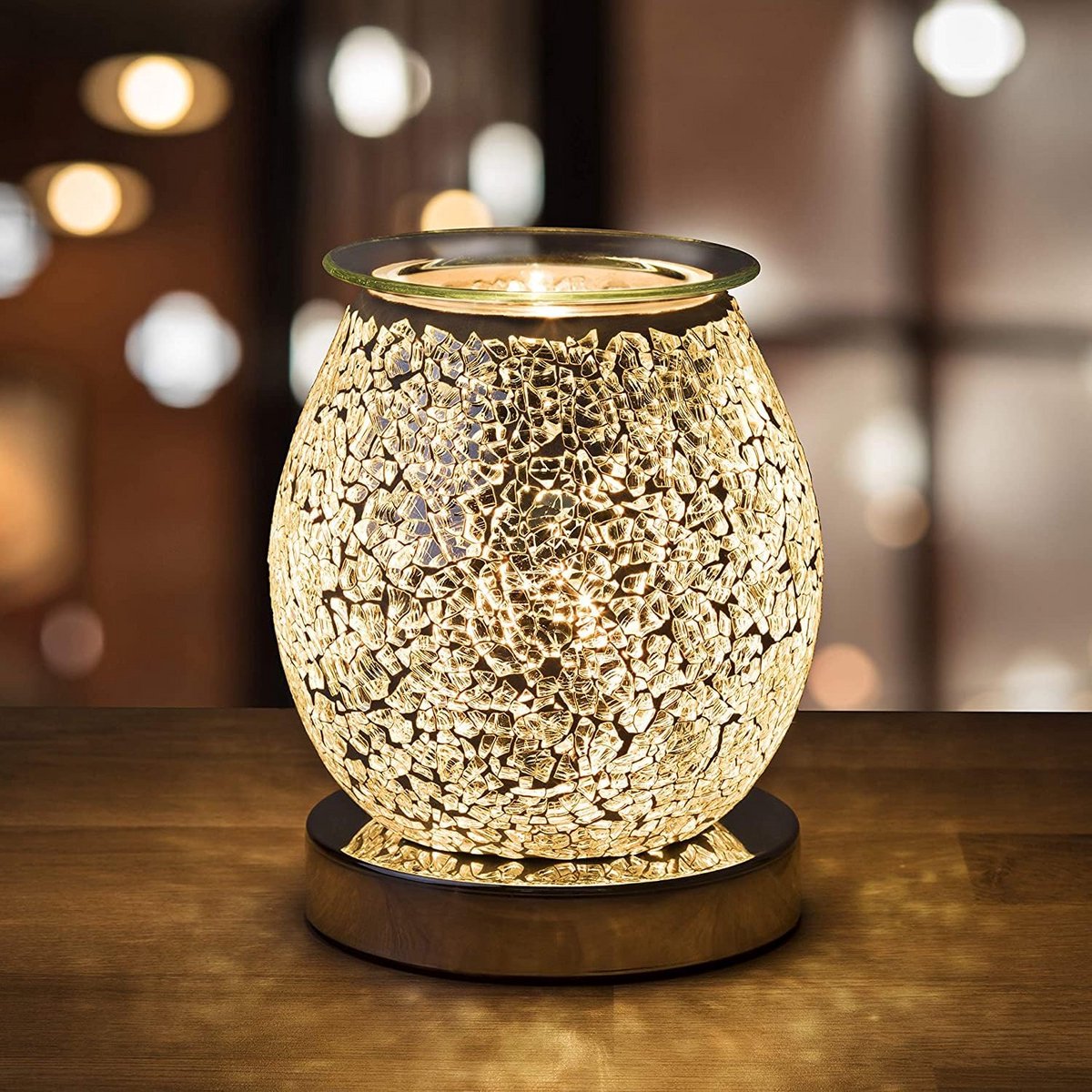 Elektrische Wax Warmer en Oliebrander met LED-verlichting en Veiligheidsstandaarden