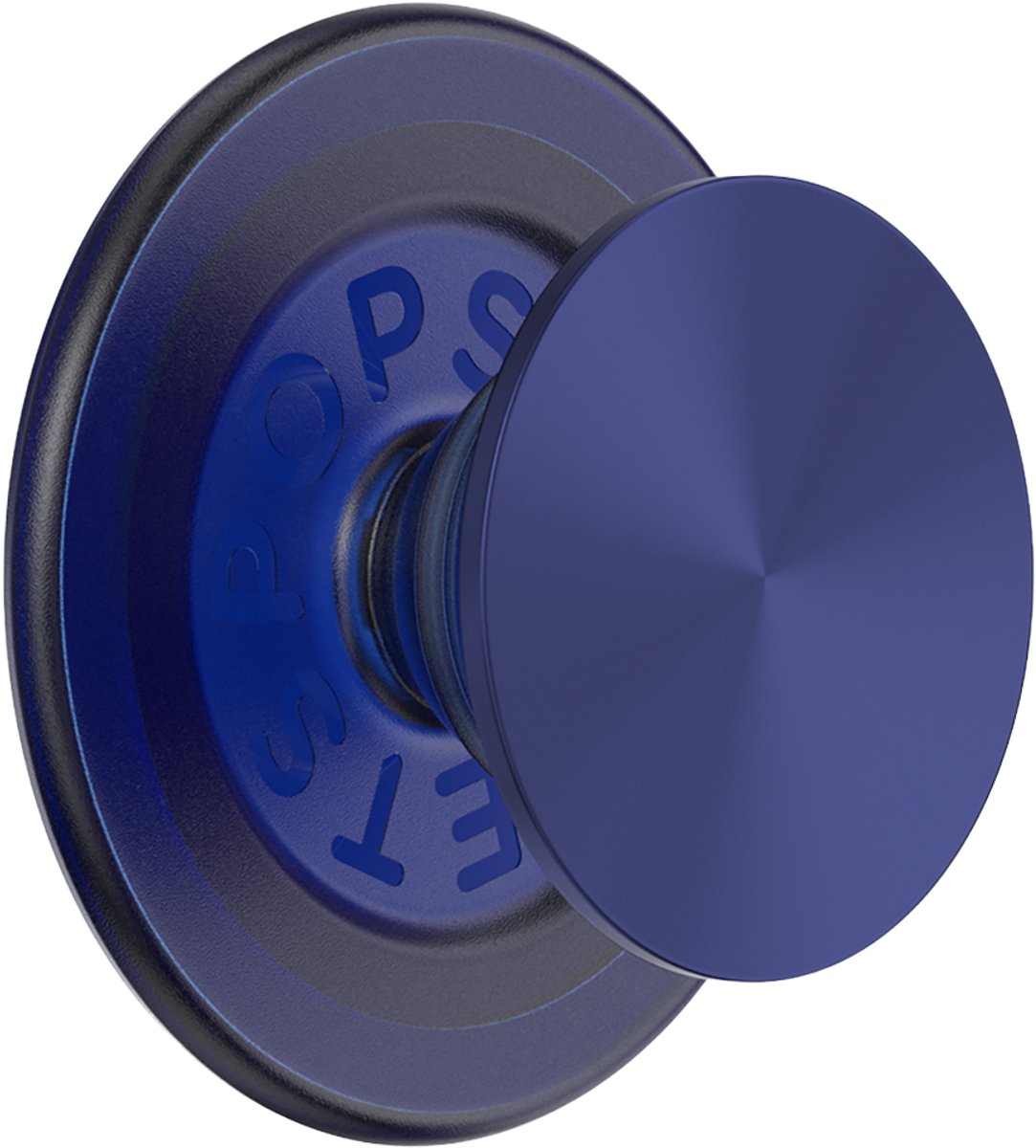 PopSockets, PopGrip MagSafe -teline älypuhelimelle, French-kokoelma, metalliefekti, Marineblauw