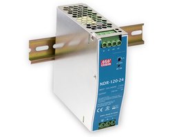 Mean Well NDR-120-12 DIN-rail netvoeding 12 V/DC 10 A 153 W Aantal uitgangen: 1 x Inhoud: 1 stuk(s)