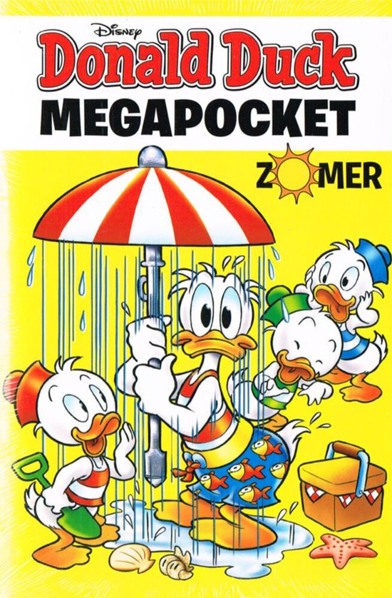Omslag van DONALD DUCK ZOMER MEGA POCKET    0008