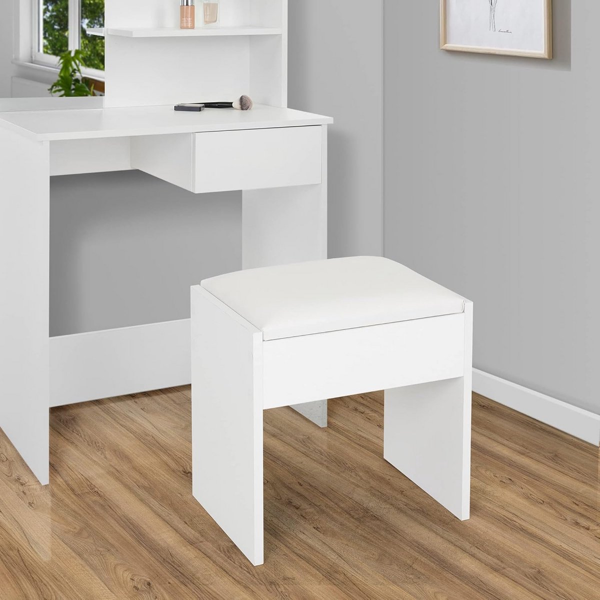 Make up Stoel - Kaptafel Kruk - Visagie - Meubel