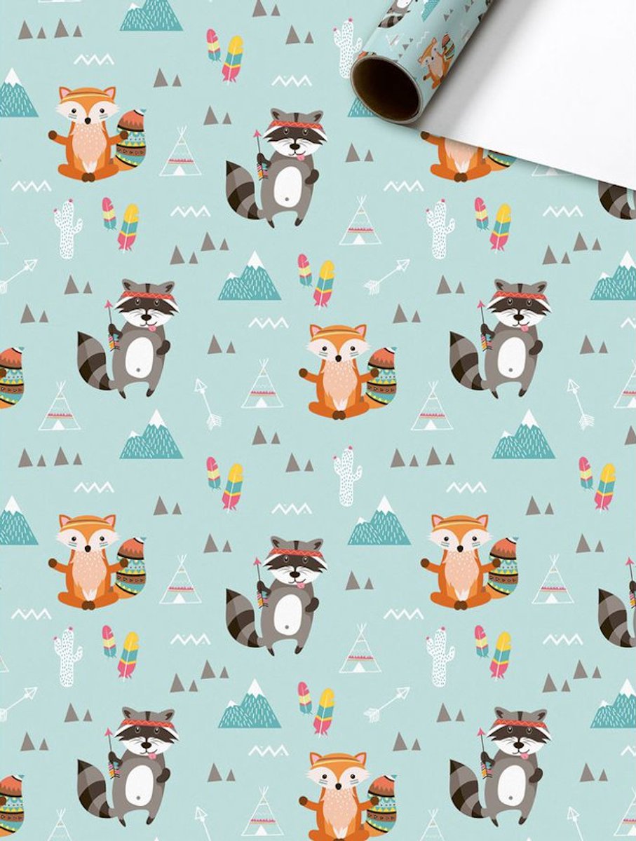 Cadeaupapier 70x200 cm - Matz Dieren