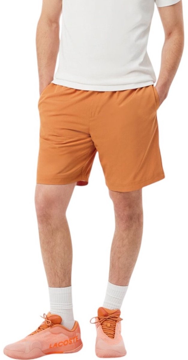Lacoste Heren Korte Broek GH353T/IY0 1HG1 Oranje