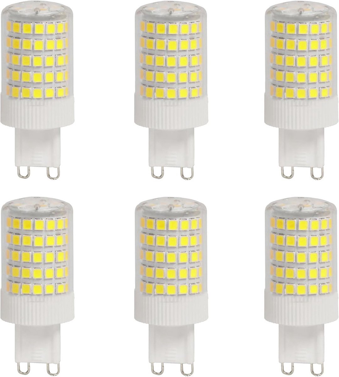G9 LED Vervangingslamp 12W Equivalent 100W 1200 Lumen Koud Wit 6 Stuks