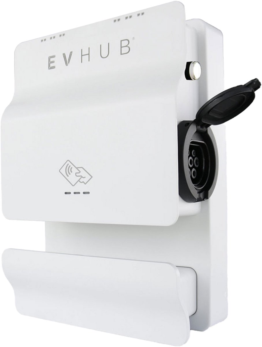 Slimme EVHUB Laadpaal met Pasjessysteem - Snel Laden in Stijl