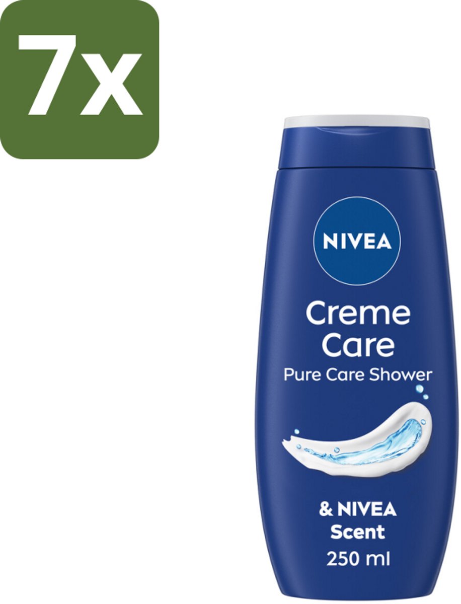 NIVEA Douchecrème Care 250 ml - Bulkverpakking - 7 stuks