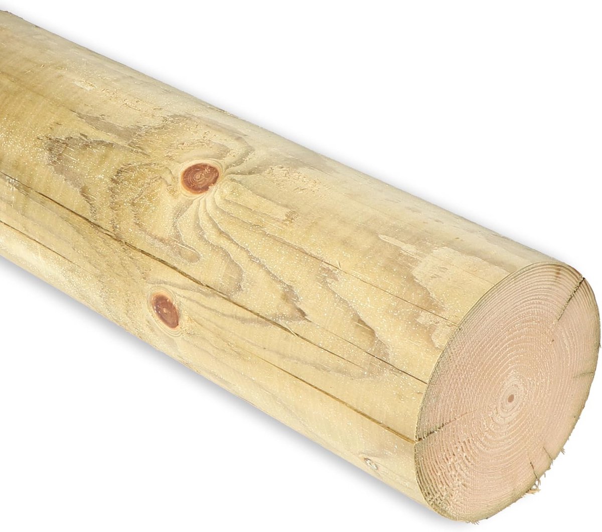Impregneerde Houten Palissadepalen Rond Ø 14 cm Diverse Lengtes