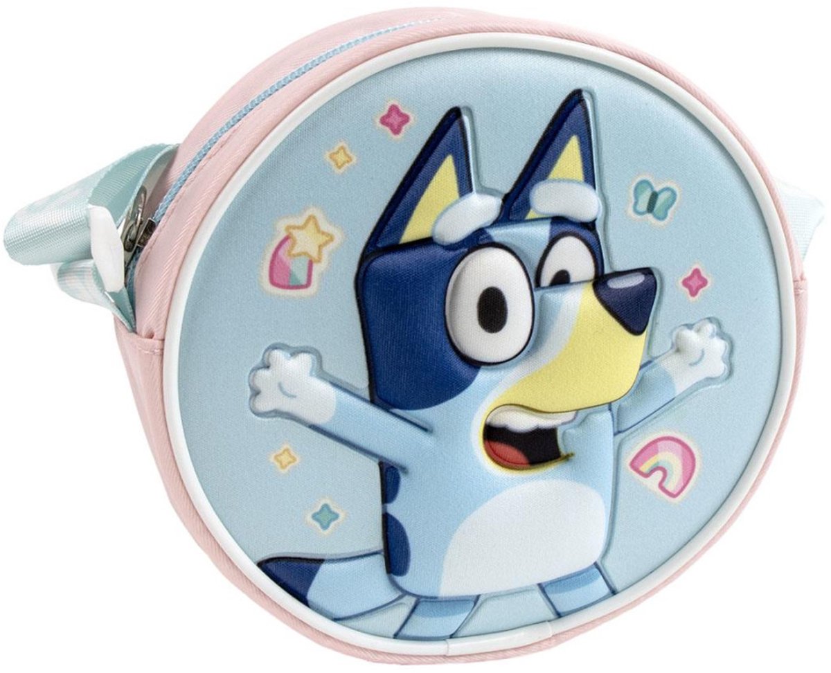 Bluey Cheerful 3D schoudertas