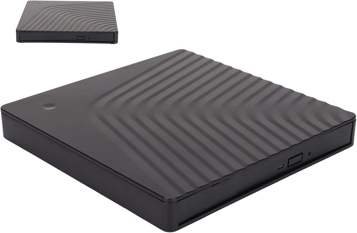 Externe Behuizing voor DVD-Drive met USB 3.0/2.0 Hoge Snelheid