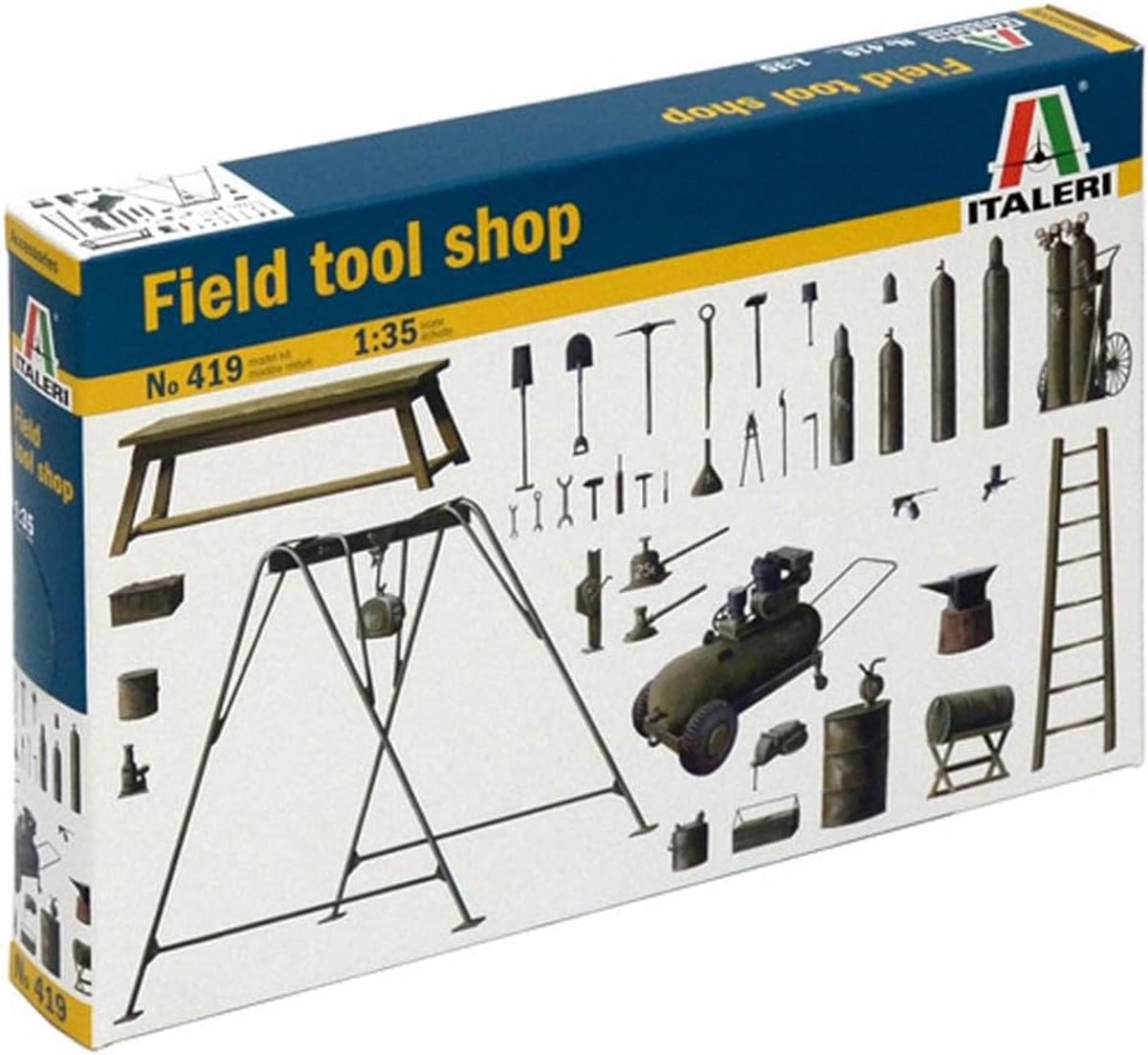 Modelbouw Werkplaats Gereedschap Set Schaal 1:35 voor Tweede Wereldoorlog Diorama's
