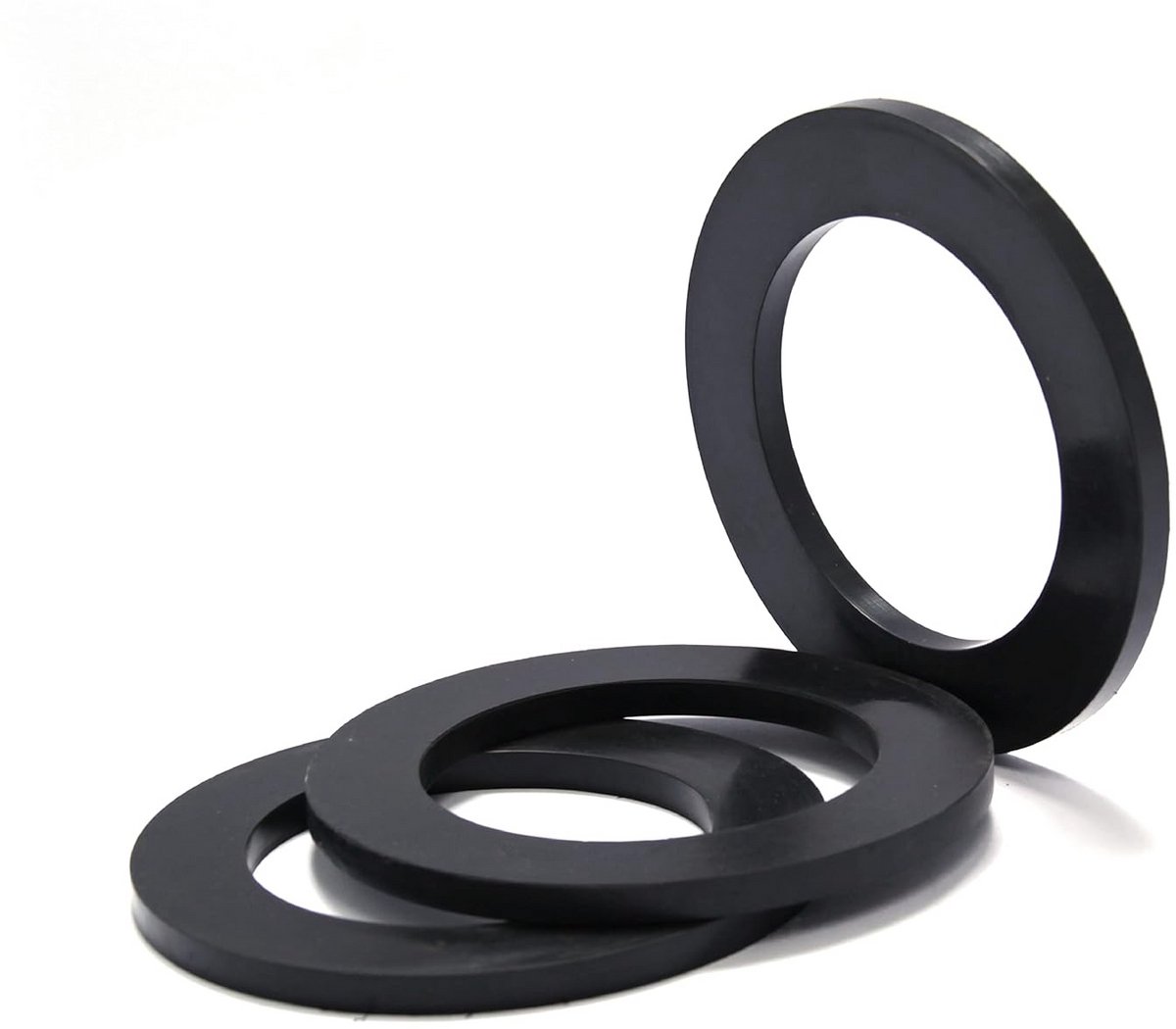 Rubberen Platte Afdichtingen voor Kranen en Slangverbindingen - 10 Stuks (29,5 x 23 mm, 3 