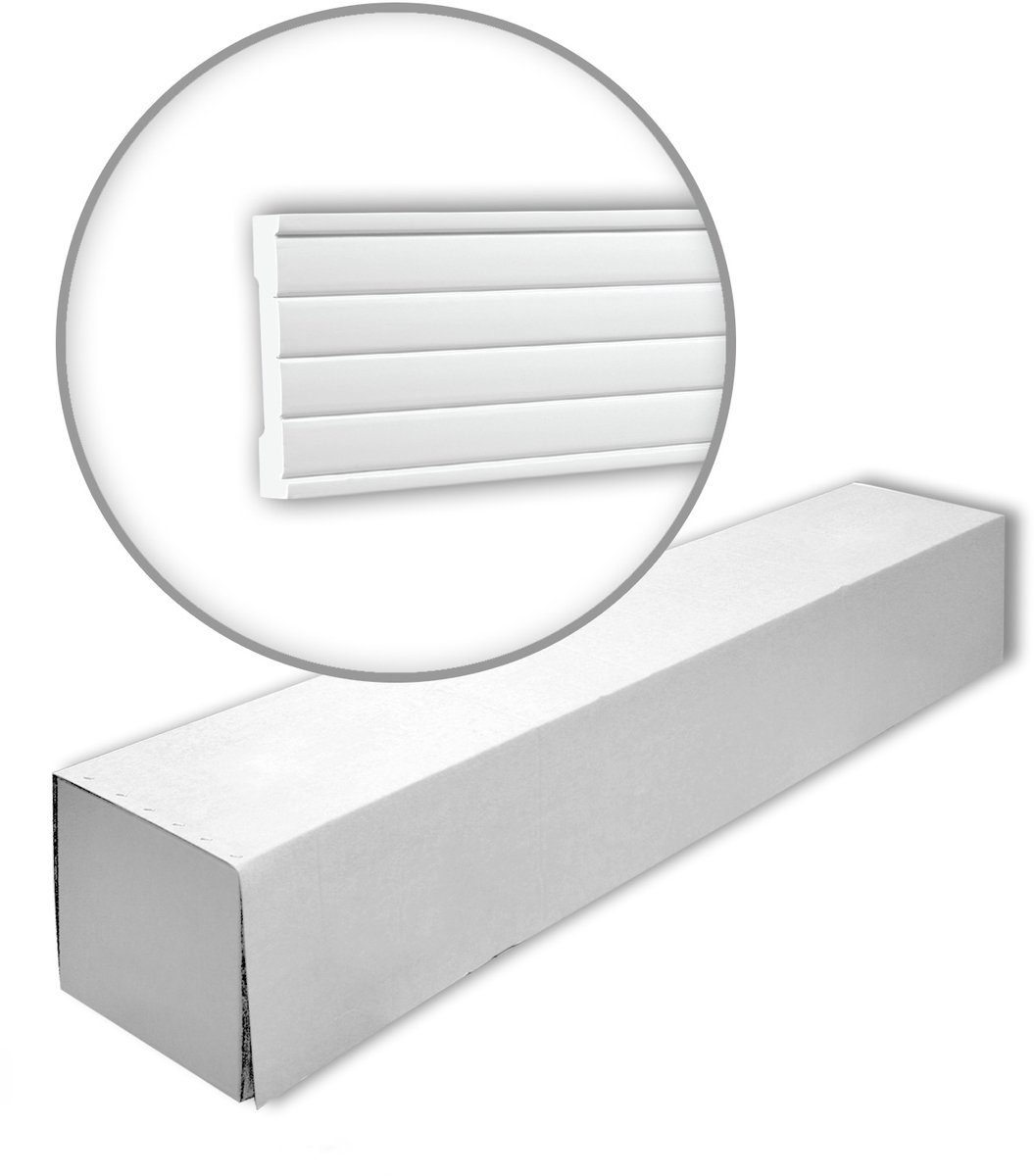 Profhome 151316 1 doos 16 stukken Wandlijst 32 m