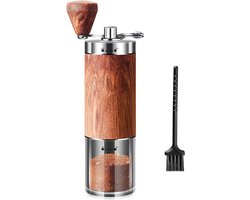 Handmatige Koffiemolen – Roestvrij Staal – Keramisch Conisch – Opvouwbare Handgreep – Draagbaar - Vintage Koffiemolens Voor Bonen