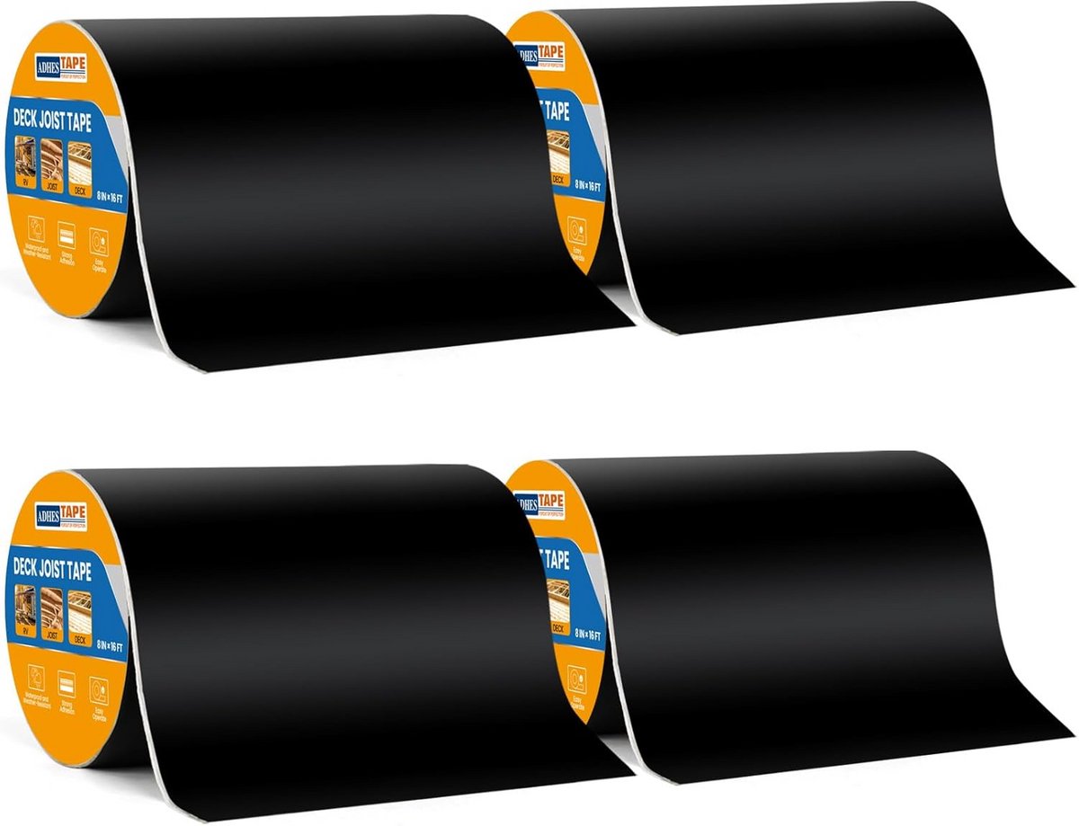 Flexibel Butyl Afdichtingsband - Zelfklevend PVC 200mm x 5m (4 Rollen)