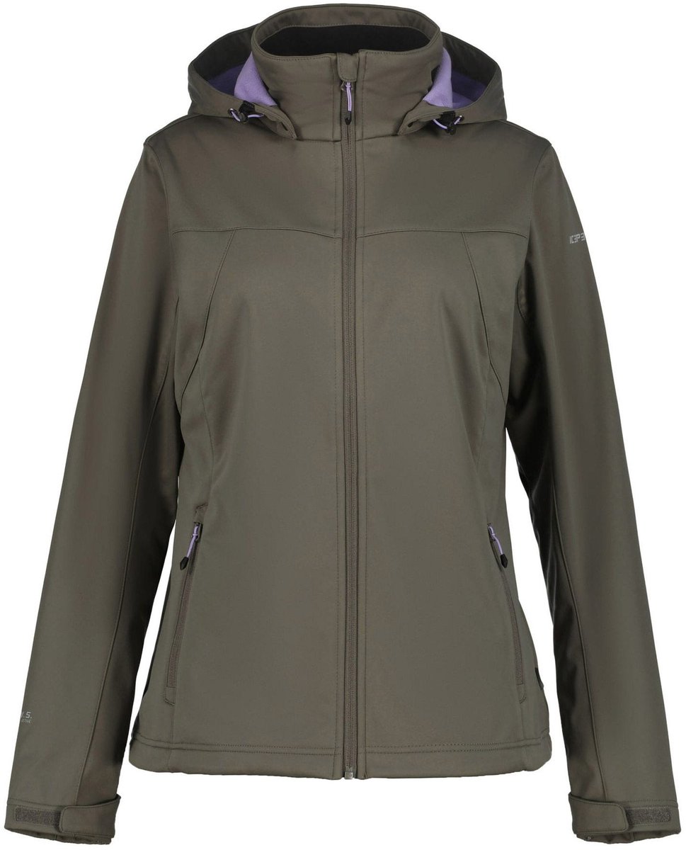 Icepeak Boise Softshell Dames Bruin