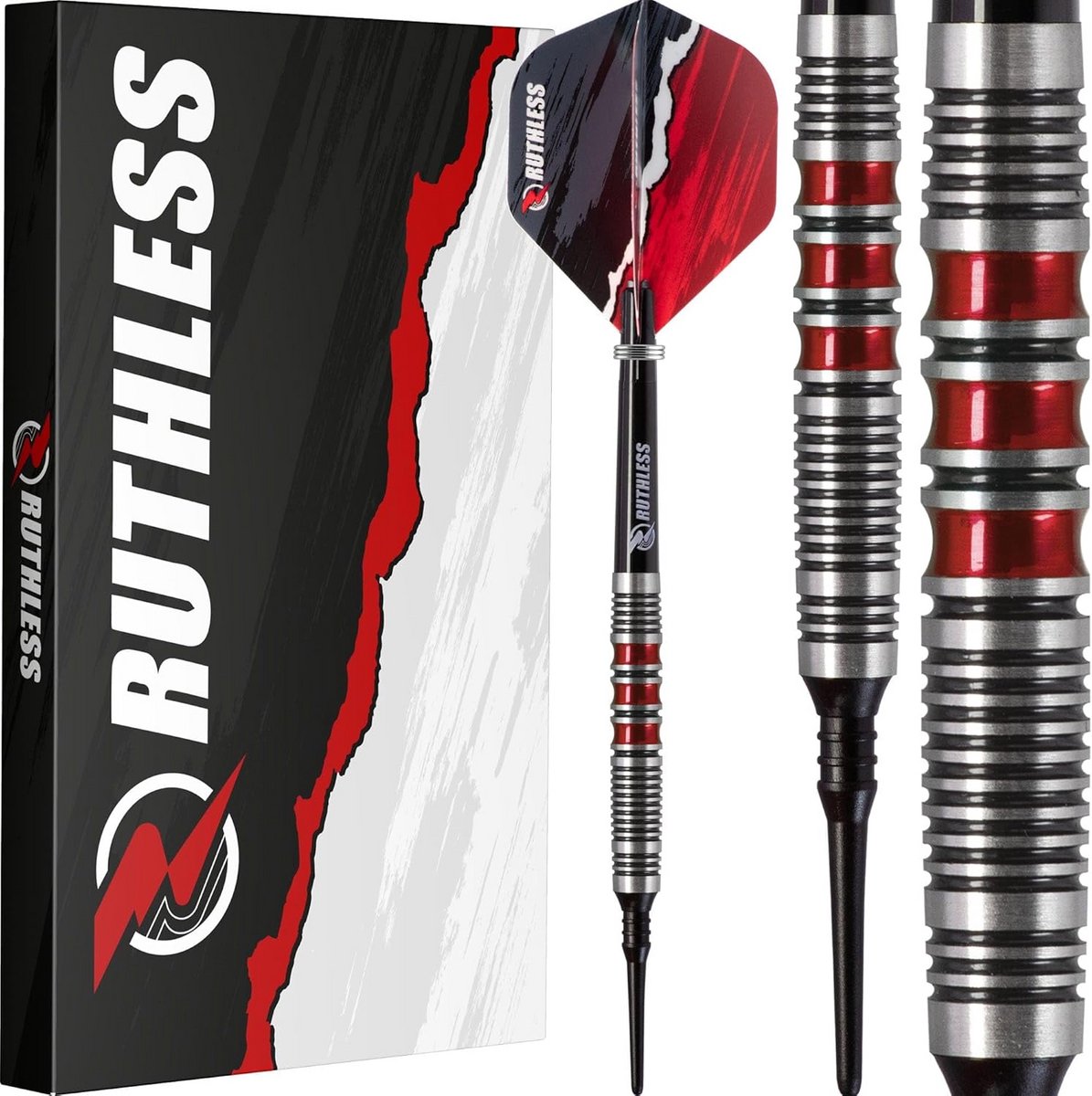 Tungsten Soft Tip Darts Set 18g Rood Professioneel Werp Set