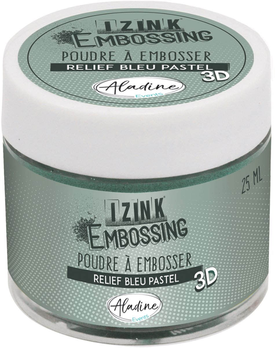 IZINK EMBOSSING POWDER PASTEL BLUE - 25ML