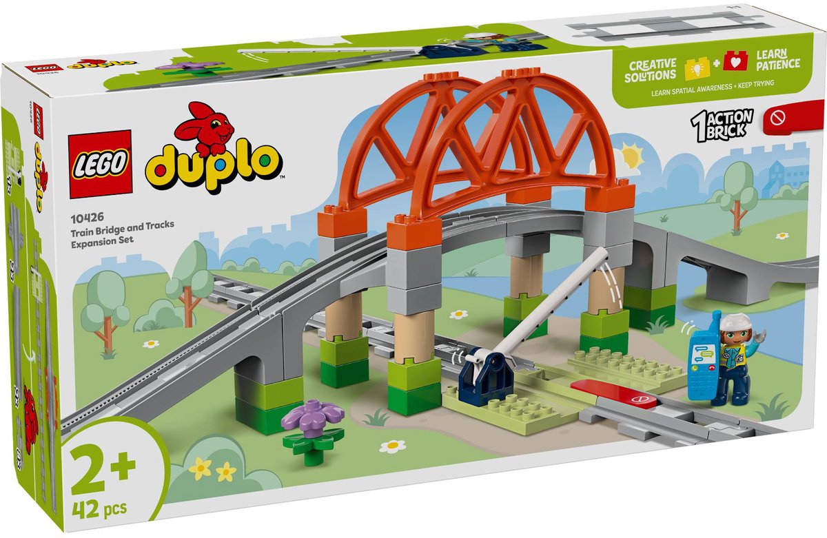 Treinbrug en rails uitbreidingsset