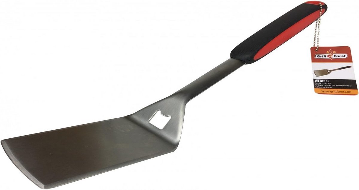 RVS Spatel 45 cm - Professionele BBQ Tool voor Vlees en Vis
