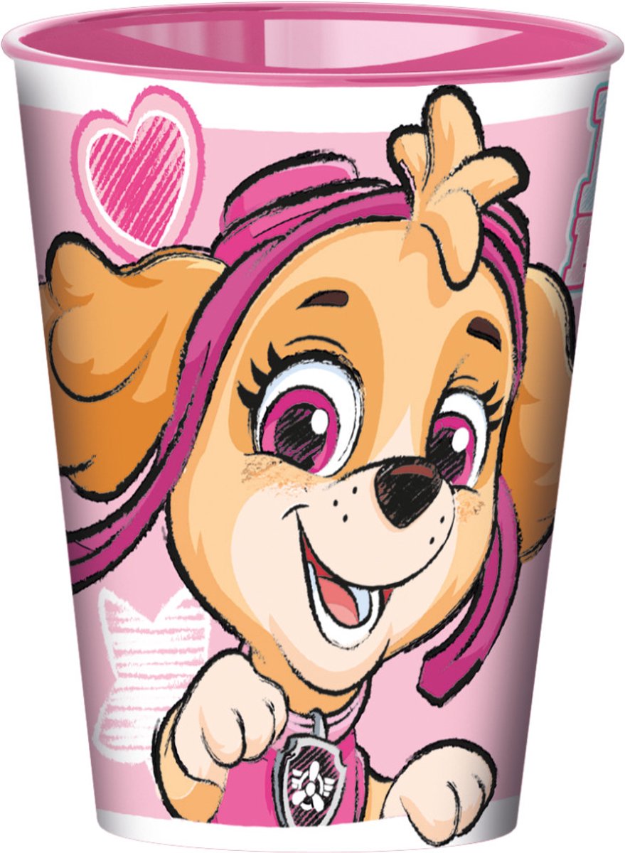 Paw Patrol Drinkbeker - 260 ml - Beker - 1 stuk - Sketch - Voor verjaardagen en feestjes