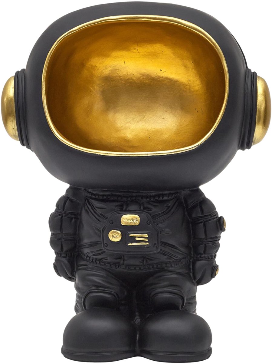 Home deco factory Astronaut sleutelbakje - 21 x 28 x 15 cm - kunsthars - sleutel schaaltje