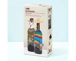 Monkey Business Bottle Sleeve & Wijnstopper Desperados de Vino set van 4