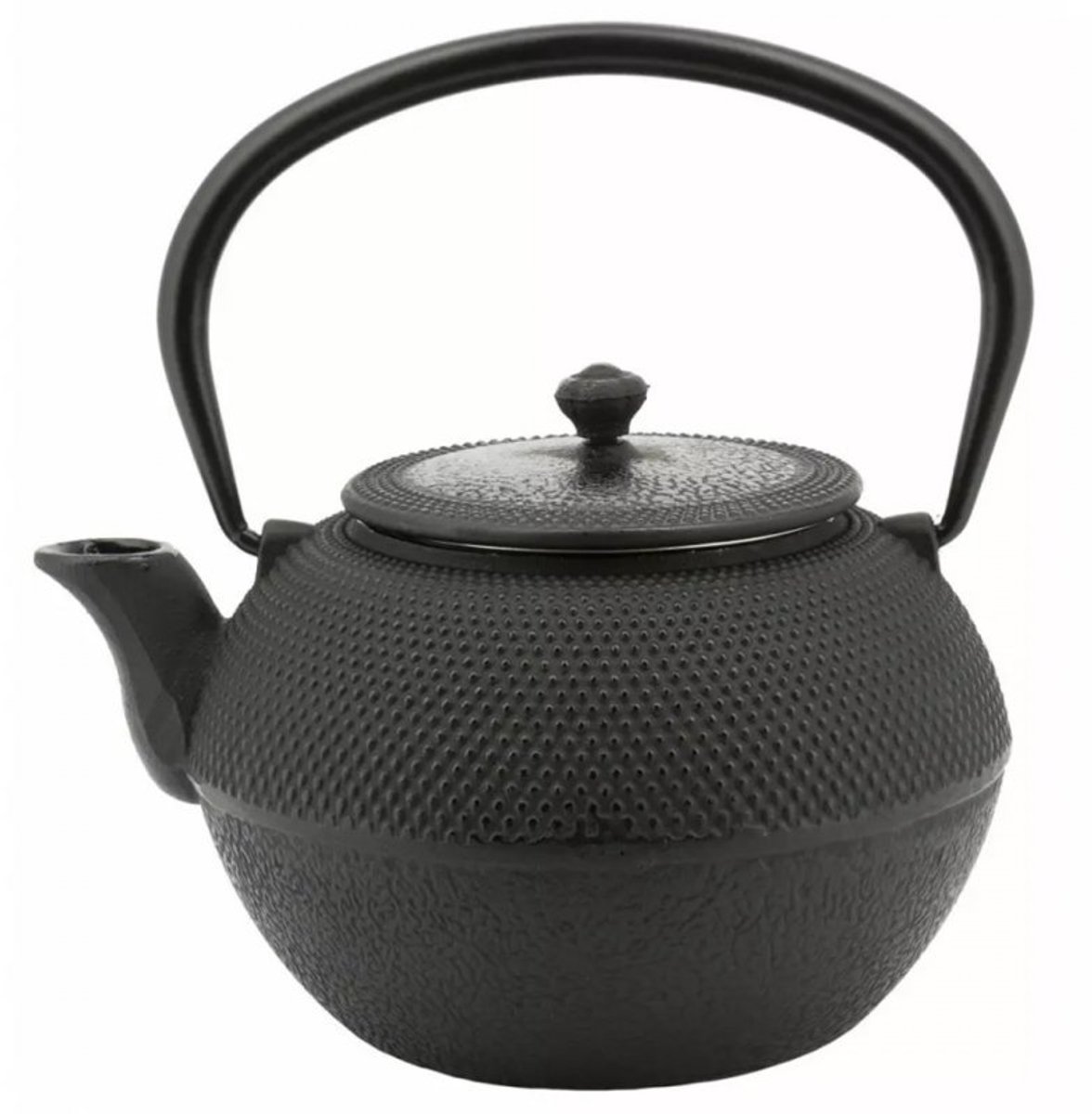 Kinghoff KH-3332 Serie - Gietijzeren Theepot - Met Filter - 1,2L - Zwart
