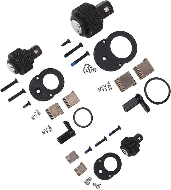 Store_9 - Ratelreparatieset - 72 Tanden - Duurzaam en betrouwbaar - Compact formaat - Dopsleutelreparatieaccessoires - Voor klusser - 12 x 9 x 3 cm van Merkloos	 — afbeelding 3