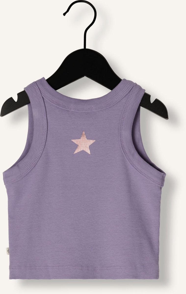 JENEST Bonnie Tanktop Tops & T-shirts Meisjes - Shirt - Paars - Maat 98/104